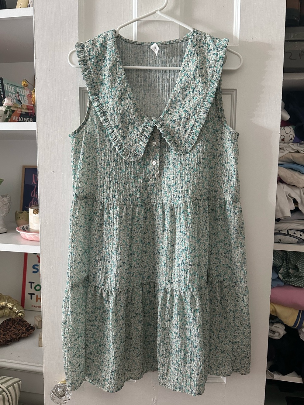 mango babydoll dress